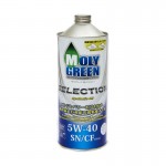 Моторное масло MOLY GREEN Selection 5W40 SN/CF GF-5, 1л